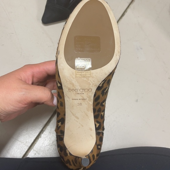 Jimmy Choo Leopard Bootie Heels! - Picture 2 of 2